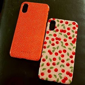 Burga - 2 iPhone X / XS phone cases